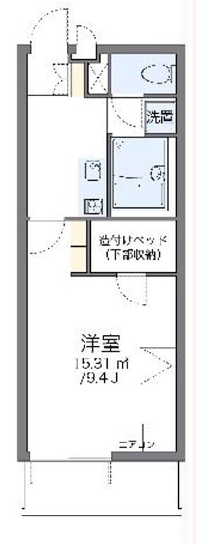 レオパレス美行の物件間取画像