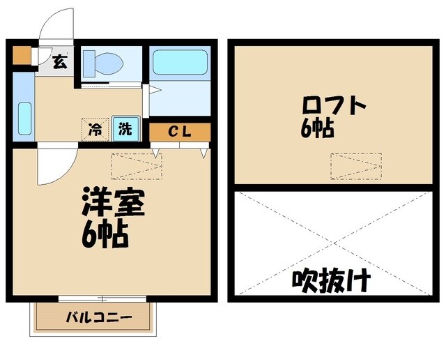 リヴェール調布　　の物件間取画像