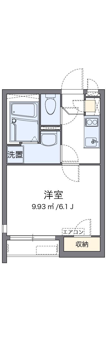 クレイノグリーンヒルズIIの物件間取画像