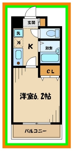 ドミール府中の物件間取画像