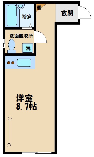 物件間取画像