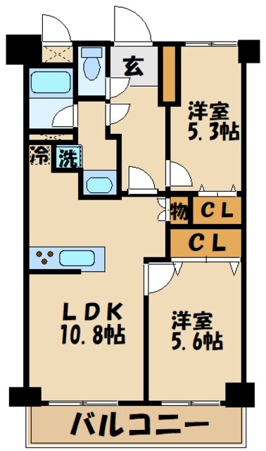 横田ファイブの物件間取画像