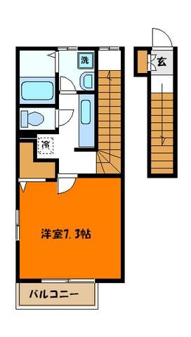 メゾンアベイユの物件間取画像