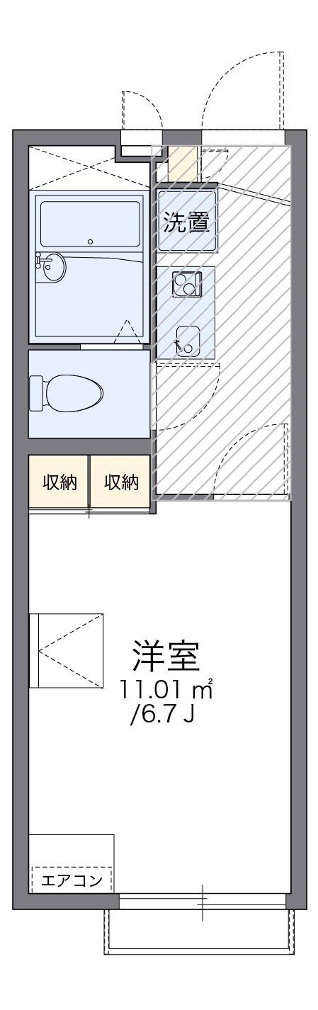 物件間取画像