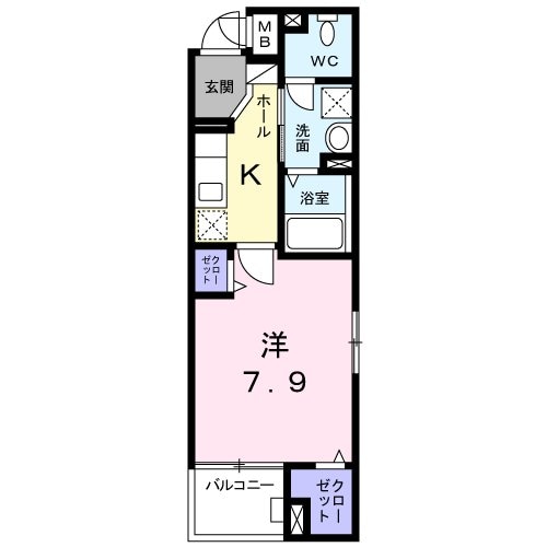 ファースト豊ヶ丘の物件間取画像