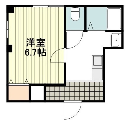 メゾンドエクレールの物件間取画像