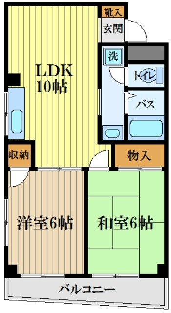 国分寺ＹＳマンションの物件間取画像