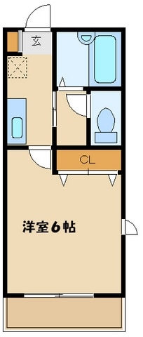 ジュネスコートの物件間取画像