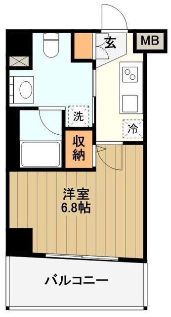 レアライズ立川ＡＺの物件間取画像