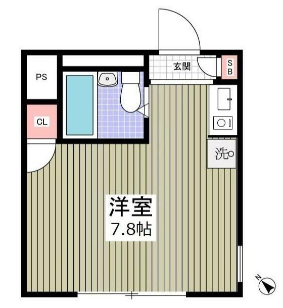 サンロイヤル武蔵野の物件間取画像