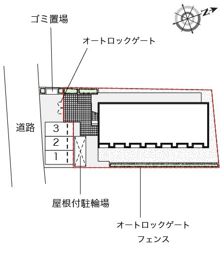 レオネクストショコラ国立の物件内観写真