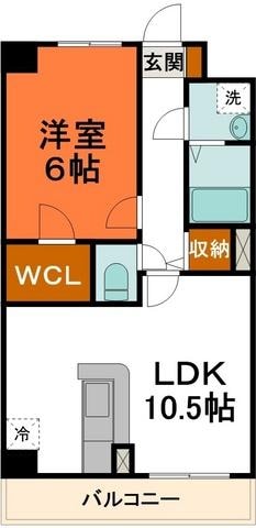 フォレスト光の物件間取画像