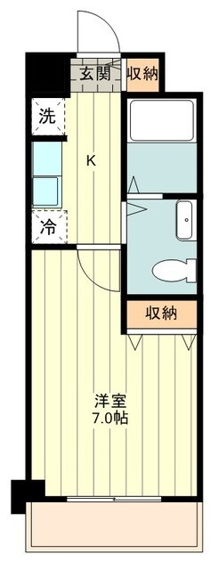 LaSante立川の物件間取画像