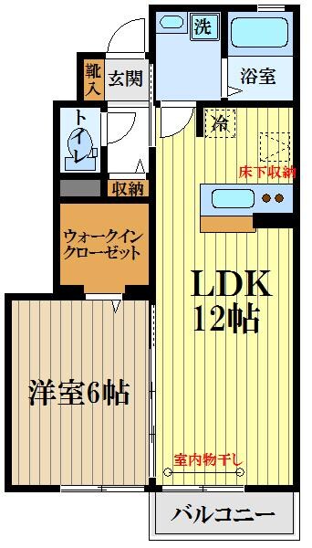 ソレアードＡＢの物件間取画像