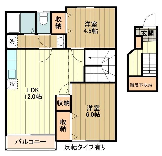 フォルネ・プラッツの物件間取画像