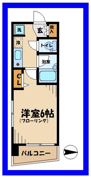 マーベラス府中宮西町の物件間取画像