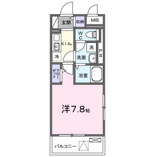 リヴェリの物件間取画像