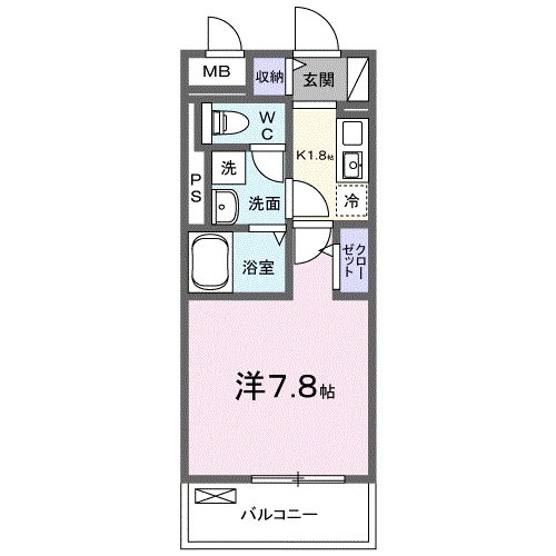 リヴェリの物件間取画像