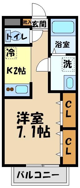 サウスポートの物件間取画像