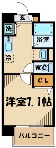 エスペランサ馬部の物件間取画像