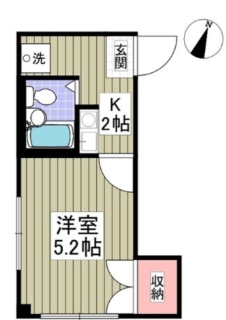 サカエコーポ桜ヶ丘の物件間取画像