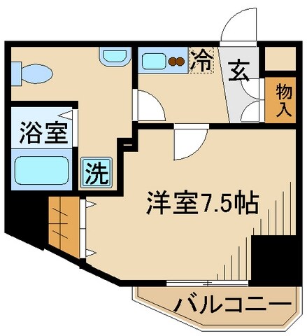 ハーモニーレジデンス府中の杜の物件間取画像