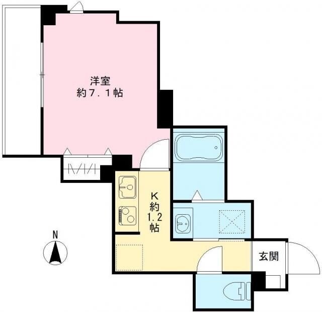 ビューノＴ梶野町の物件間取画像