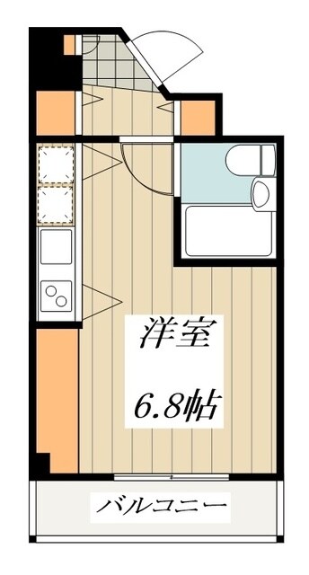 フローレンス立川の物件間取画像