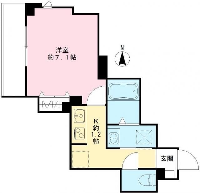 ビューノＴ梶野町の物件間取画像