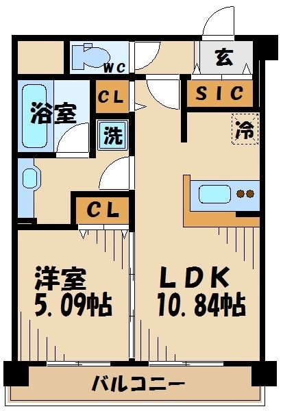 アンタレス府中　　　　　　の物件間取画像