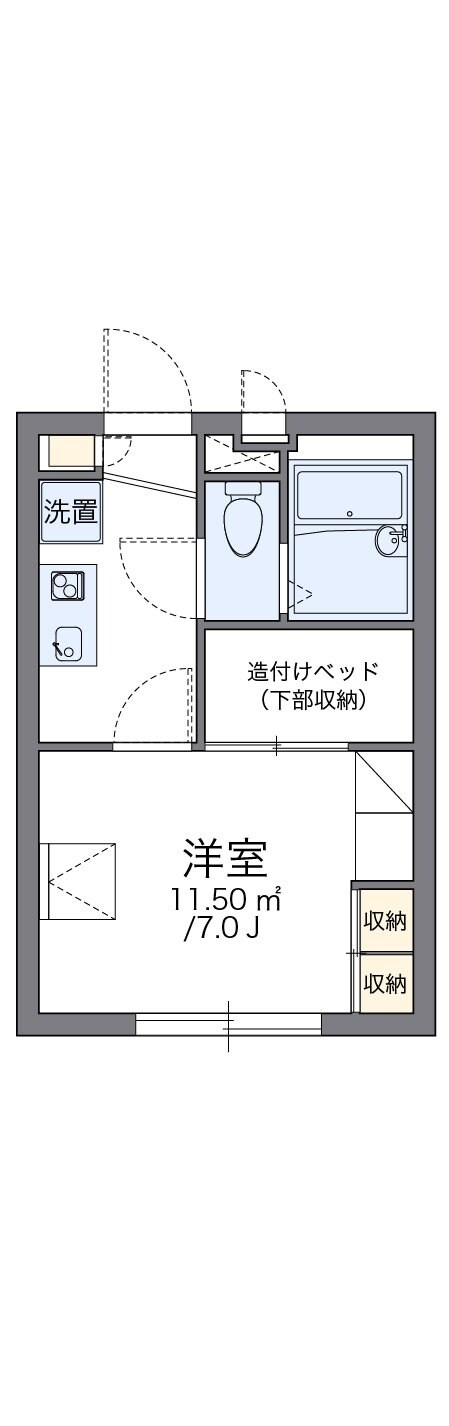 物件間取画像