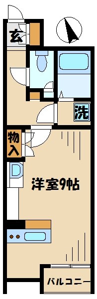 物件間取画像