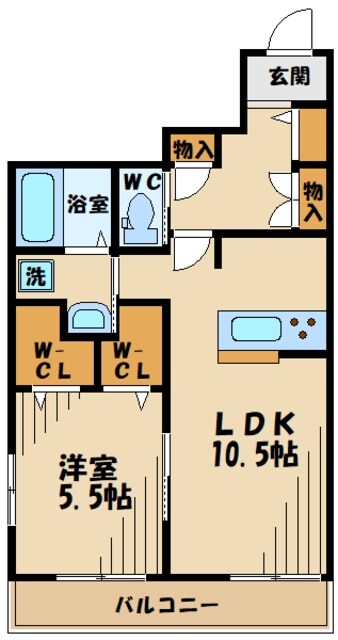 パークサイドKOYOの物件間取画像