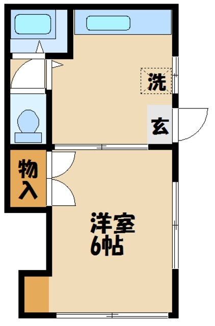 葵ハイツの物件間取画像