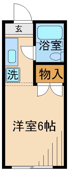 ハイツ土方の物件間取画像