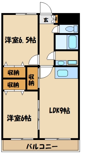 グリーンライトの物件間取画像