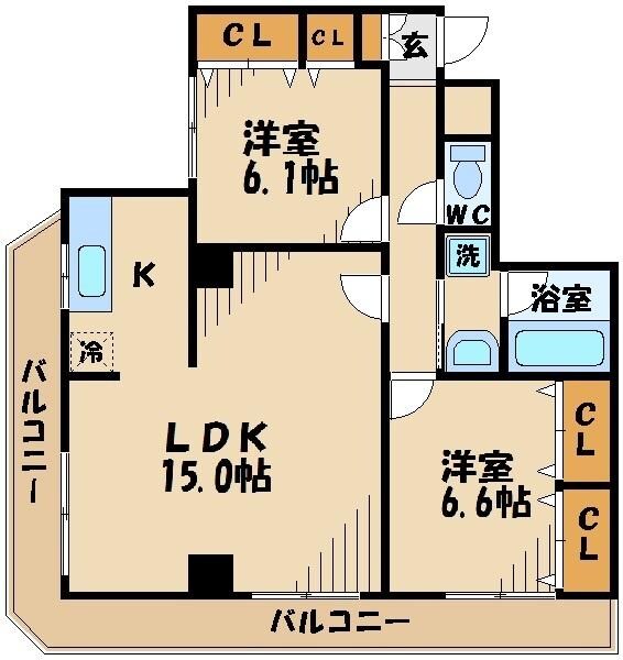 SeLeneの物件間取画像