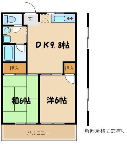 ラピュタＴＡＭＡの物件間取画像