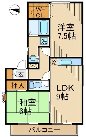 物件間取画像