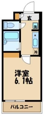 メゾン稲城の物件間取画像