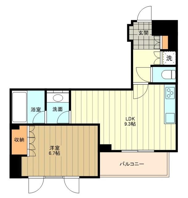 アーバンスタイル立川の物件間取画像