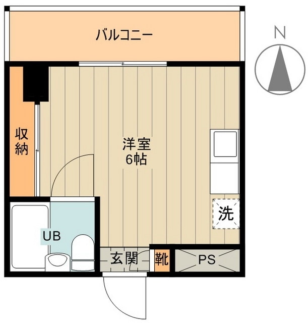 第２６クリスタルマンションの物件間取画像