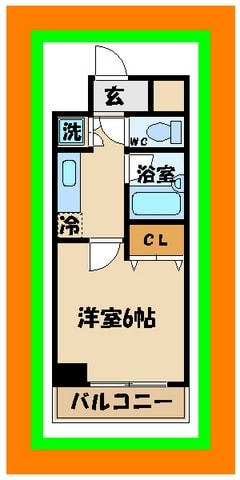 スパシエルクス府中の物件間取画像