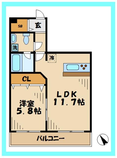 La・Felicita　ラフェリチタの物件間取画像