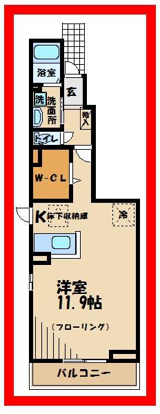 カーサ　プラシードの物件間取画像