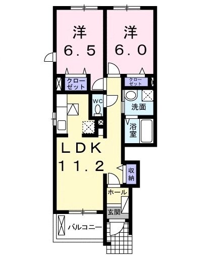 リアドIの物件間取画像