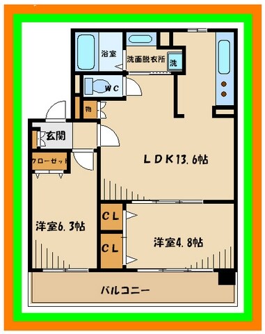 リンデンハイムの物件間取画像