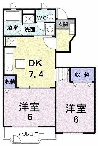 ドエル５６の物件間取画像