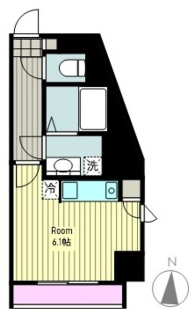 プレデンシャル千人町の物件間取画像