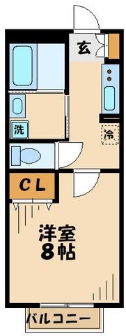 アドシールヒロの物件間取画像